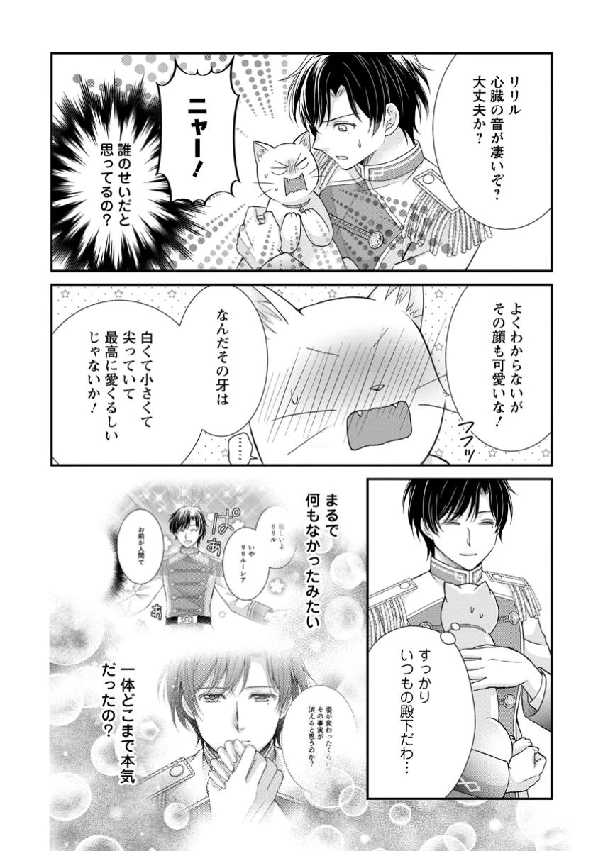 呪いで猫にされた悪女、王太子に拾われる。 第8.2話 - 9