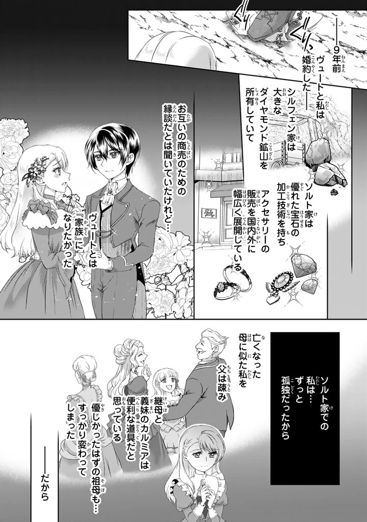 妹にすべてを奪われた令嬢は婚約者の裏切りを知り回帰する 第1話 - 8