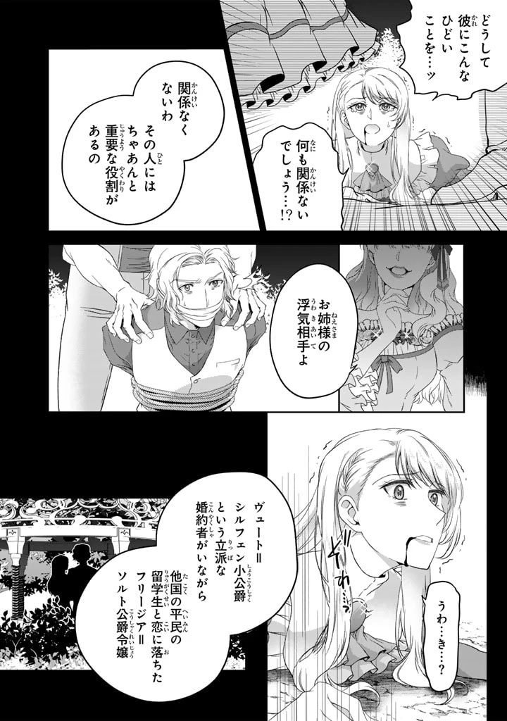 妹にすべてを奪われた令嬢は婚約者の裏切りを知り回帰する 第1話 - 12