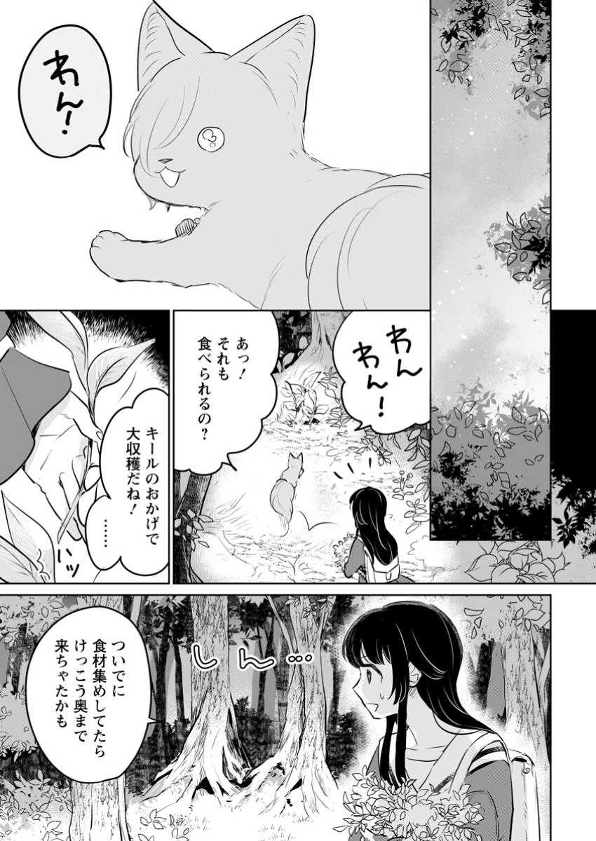 聖女じゃないと追放されたので、もふもふ従者(聖獣)とおにぎりを握る 第38.1話 - 9