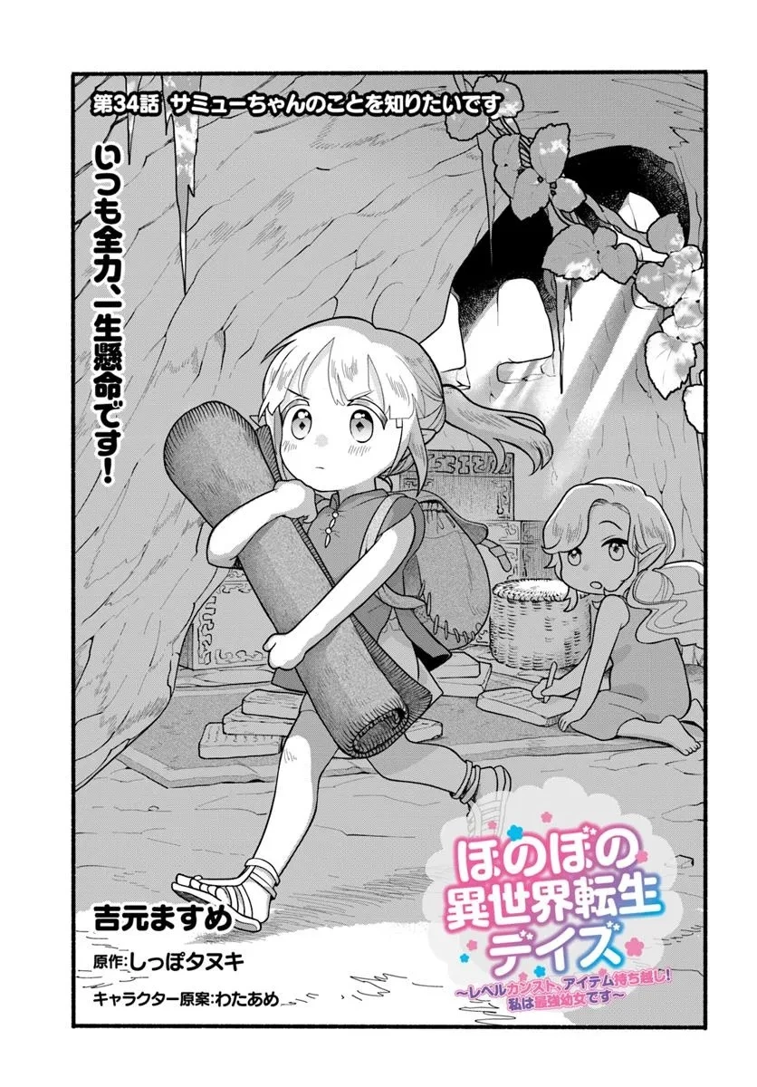 ほのぼの異世界転生デイズ～レベルカンスト、アイテム持ち越し！ 私は最強幼女です～ 第34話 - 1