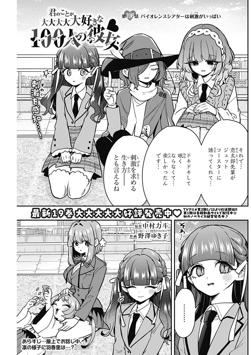 君のことが大大大大大好きな100人の彼女 第198話 - 1