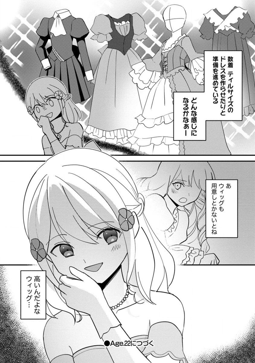 公爵令嬢に転生してしまったので、メンタル乙女な俺は、全力で女の子を楽しみます 第21.2話 - 10