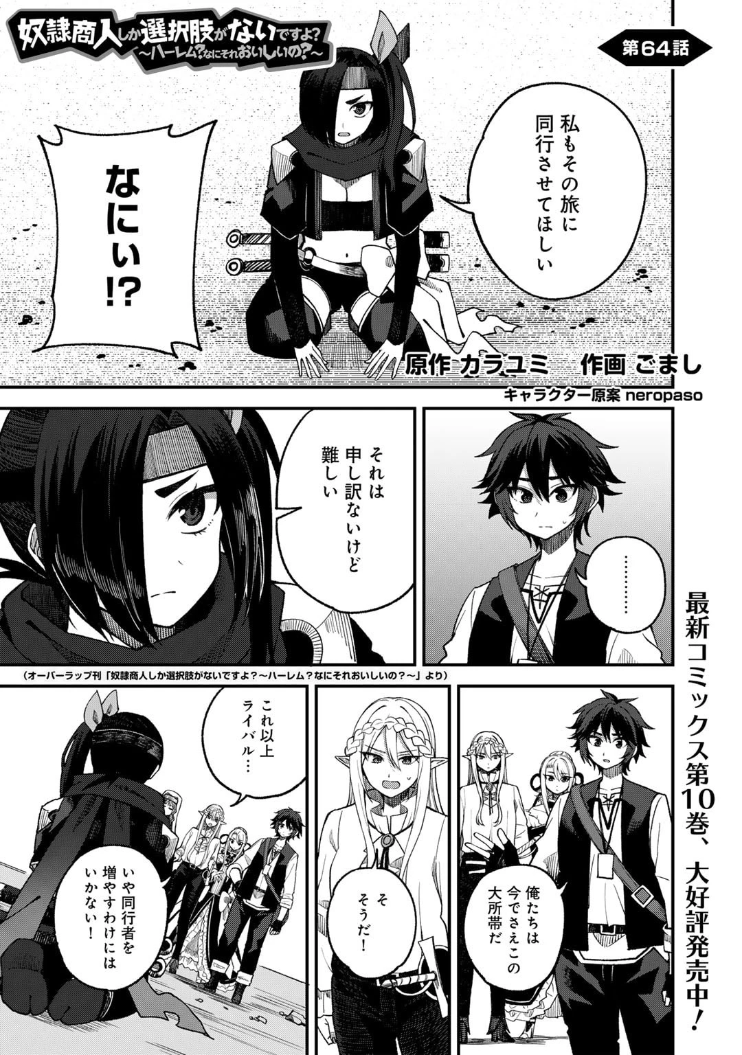 奴隷商人しか選択肢がないですよ?～ハーレム?なにそれおいしいの?～ 第64話 - 1