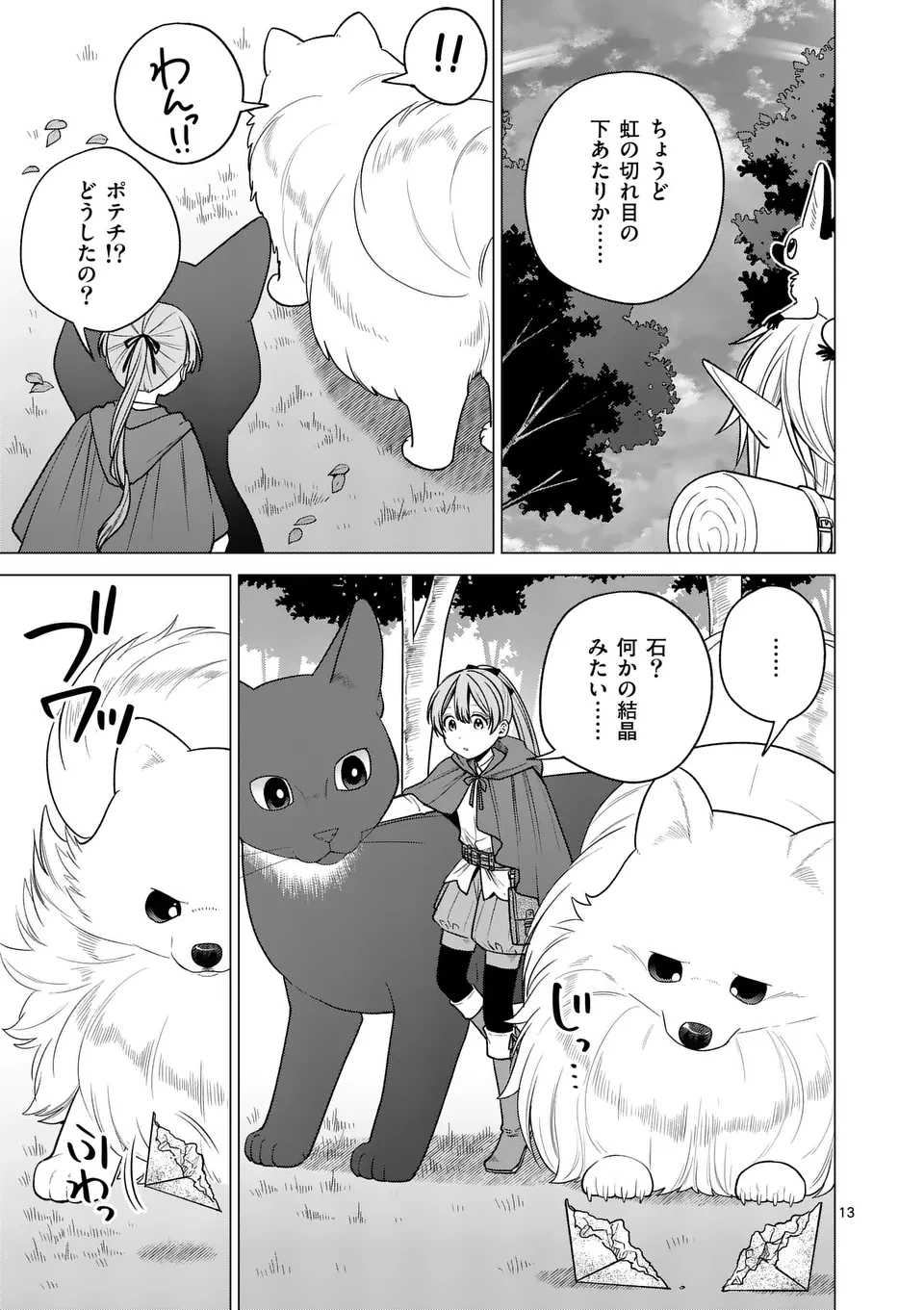 異世界ポメラニアンと虹のもふもふ旅 第23話 - 13