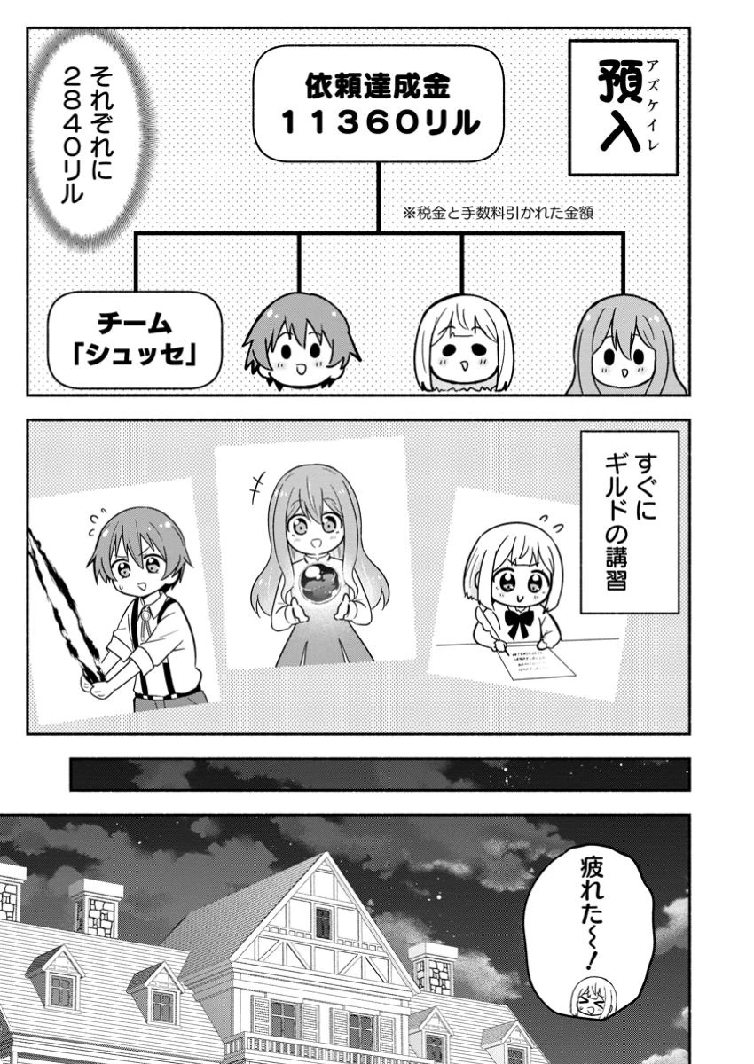 異世界のおチビちゃんは今日も何かを創り出す～スキル【想像創造】で目指せ成り上がり!～ 第8.3話 - 3