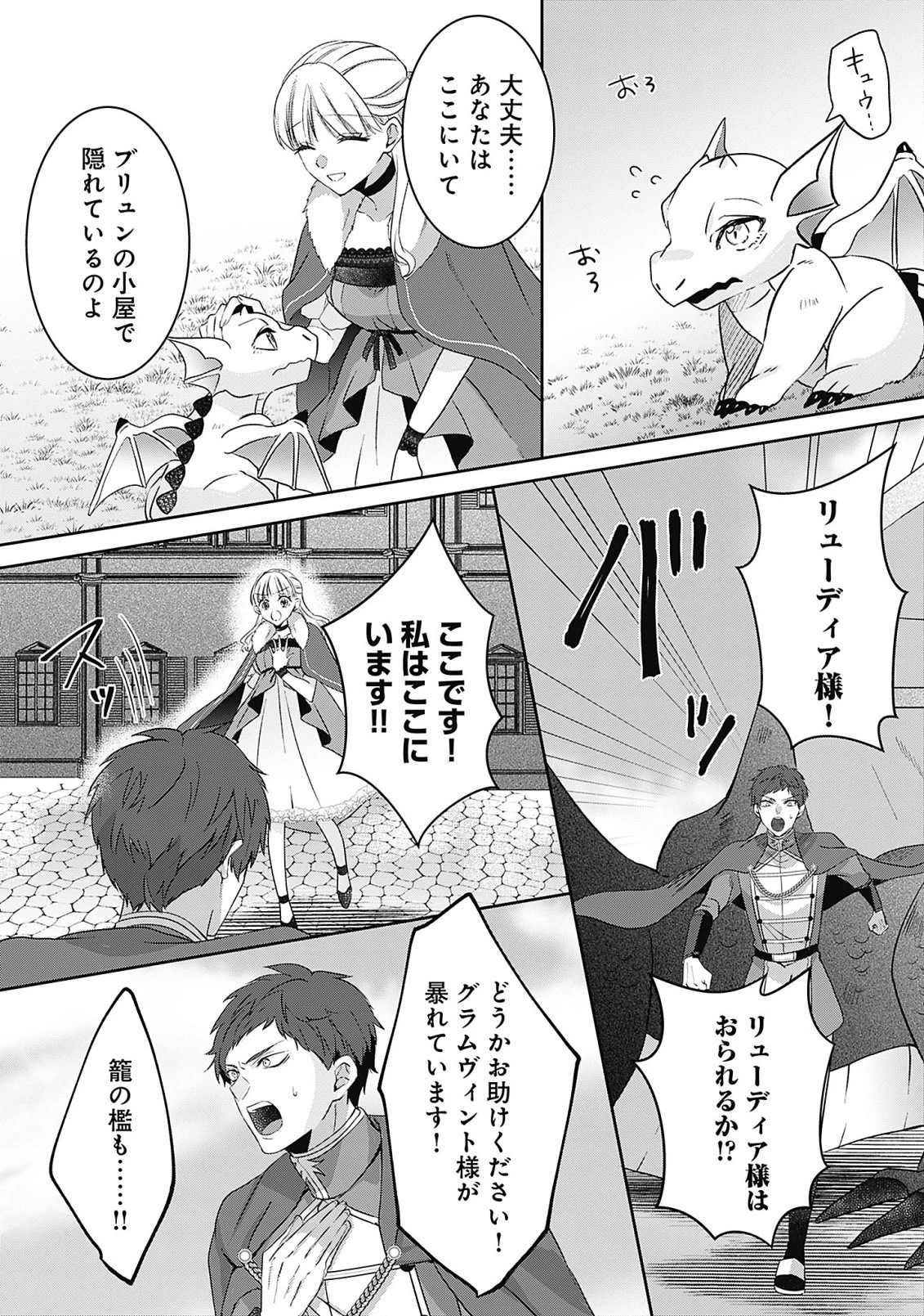 籠のなかの竜聖女 -虐げられた伯爵令嬢は、今日も溺愛されています- 第8話 - 12