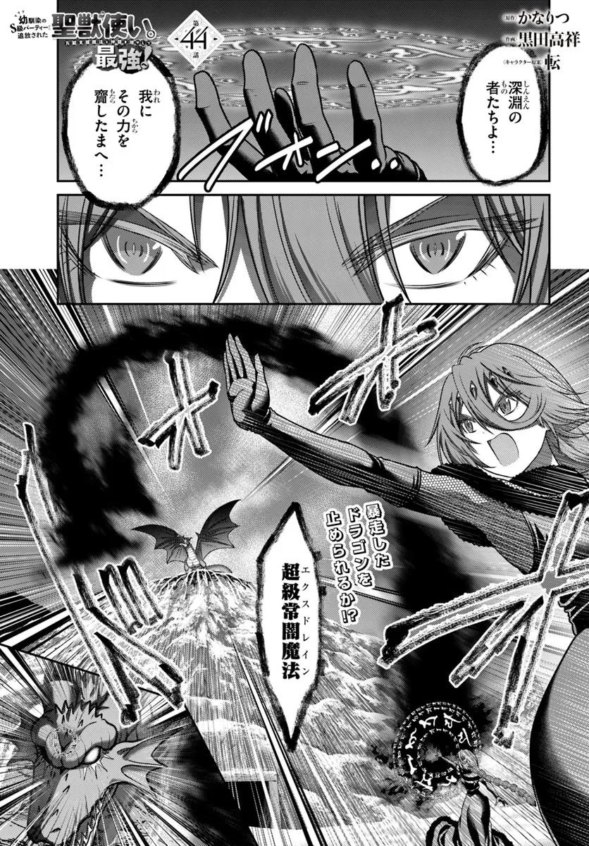 幼馴染のS級パーティーから追放された聖獣使い。万能支援魔法と仲間を増やして最強へ! 第44.1話 - 1