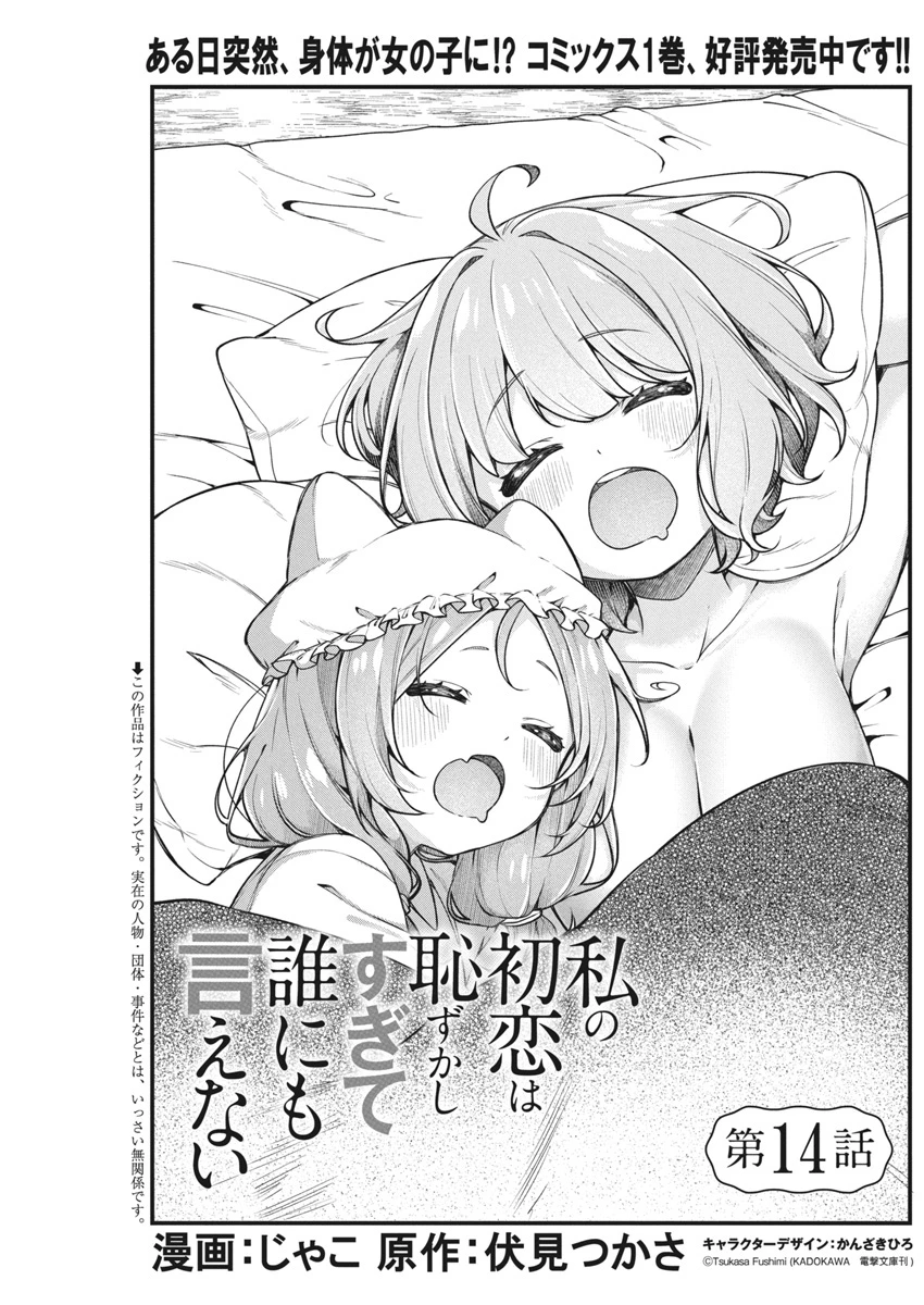 私の初恋は恥ずかしすぎて誰にも言えない 第14話 - 1