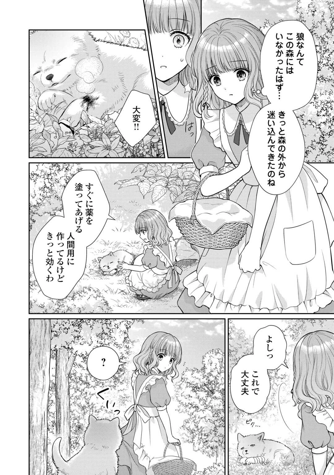 元仔狼の冷徹国王陛下に溺愛されて困っています! 第1話 - 2