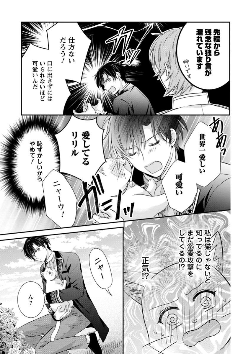 呪いで猫にされた悪女、王太子に拾われる。 第9.3話 - 3