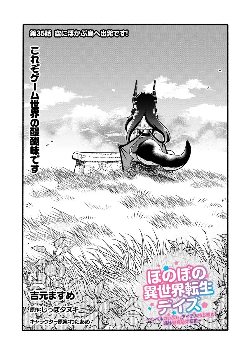 ほのぼの異世界転生デイズ～レベルカンスト、アイテム持ち越し！ 私は最強幼女です～ 第35話 - 1