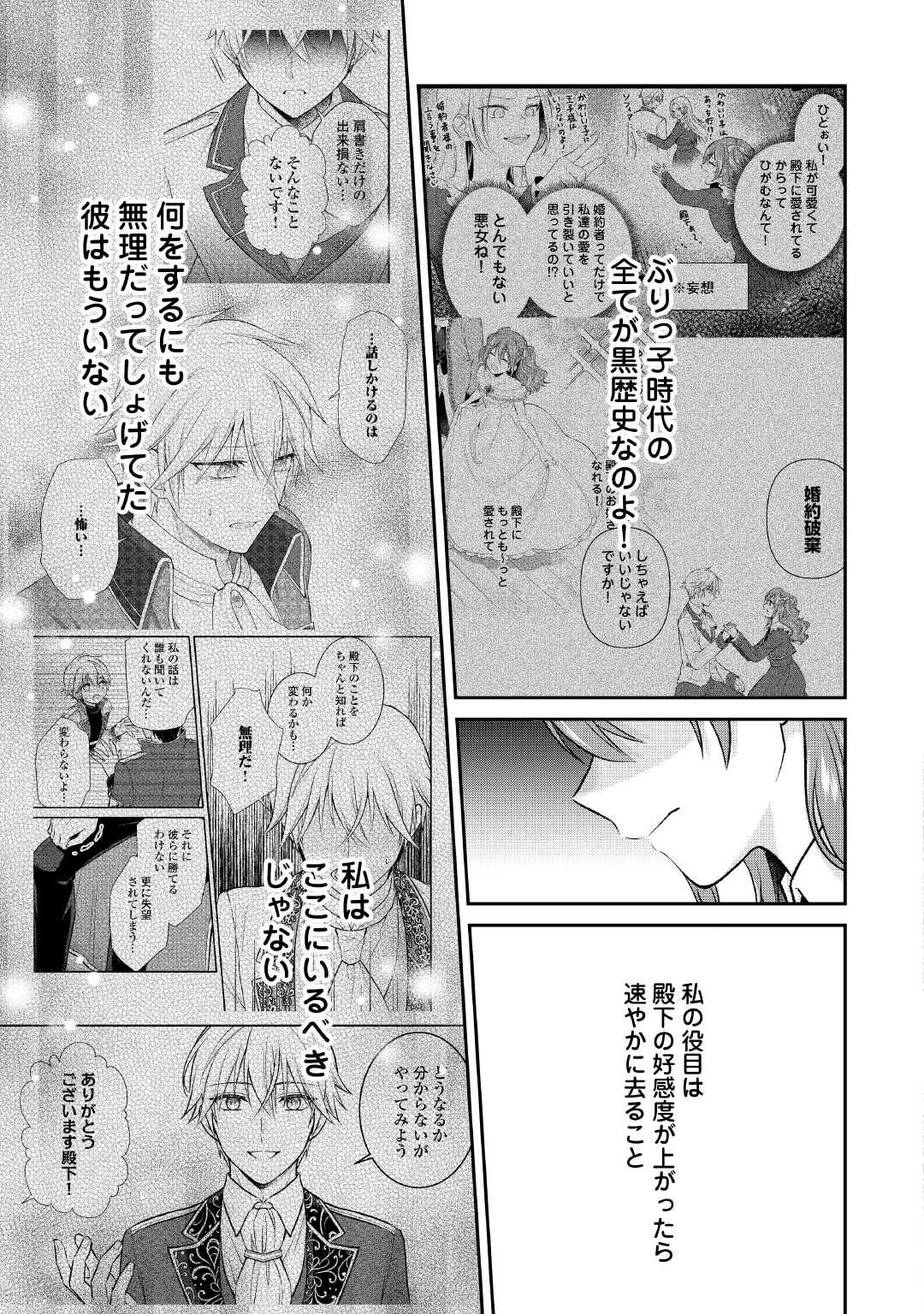 うそっ、侯爵令嬢を押し退けて王子の婚約者(仮)になった女に転生？―しかも今日から王妃教育ですって？― 第10話 - 21