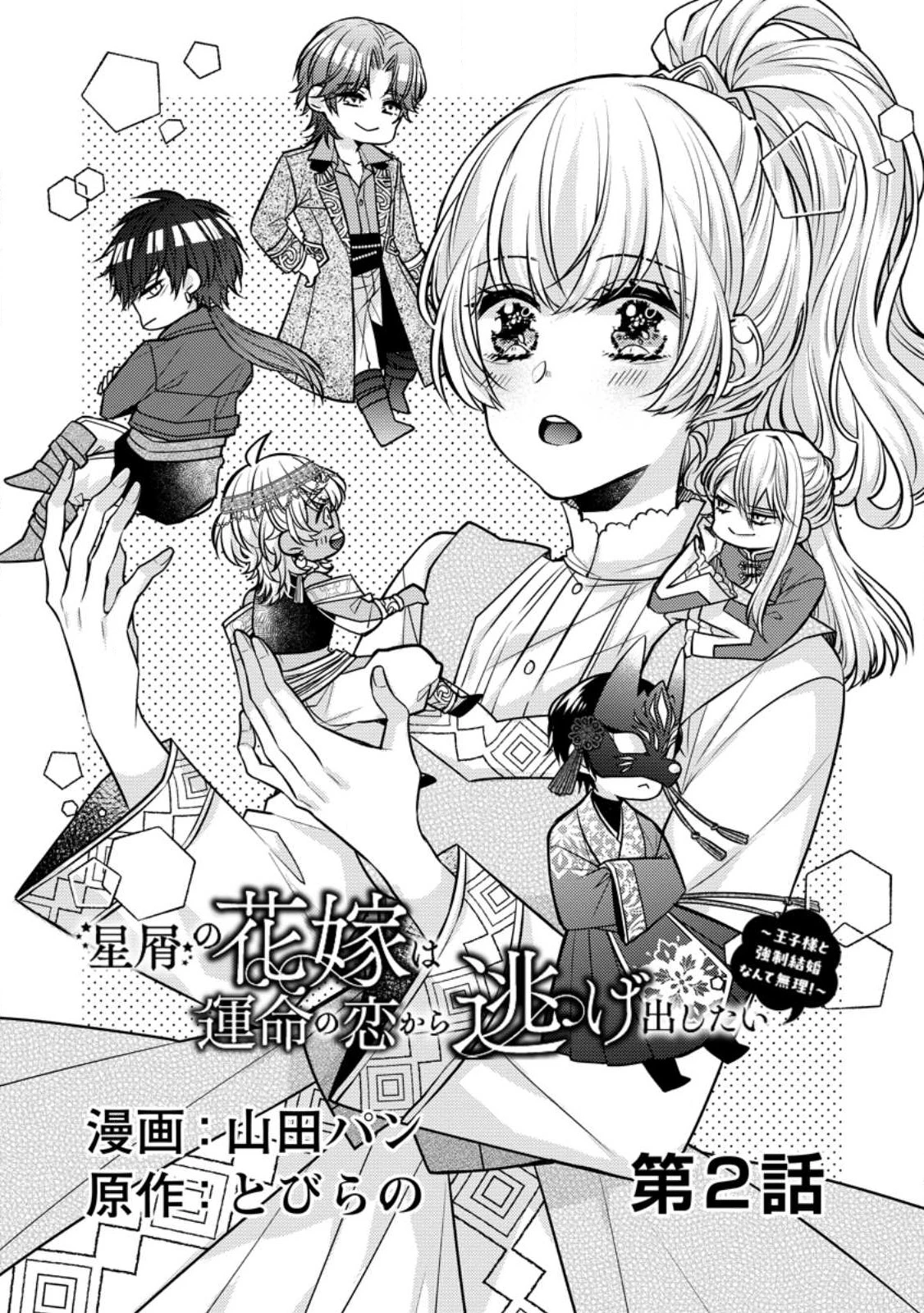 星屑の花嫁は運命の恋から逃げ出したい～王子様と強制結婚なんて無理！～ 第2.1話 - 1