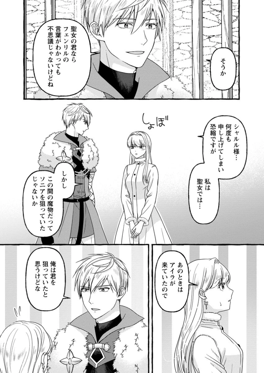 身代わりの落ちこぼれ生贄聖女は敵国王弟に溺愛される ～処刑の日はいつでしょう？ え、なぜこんなに大事にされてるんでしょうか～ 第9.1話 - 7