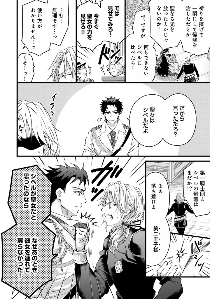 追放された騎士好き聖女は今日も幸せ 真の聖女らしい義妹をいじめたという罪で婚約破棄されたけど、憧れの騎士団の寮で働けることになりました！ 第16話 - 4