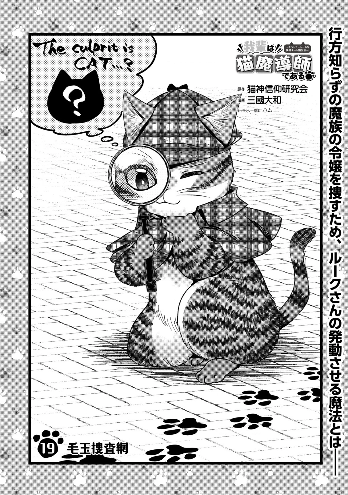 我輩は猫魔導師である～キジトラ・ルークの快適チート猫生活～ 第19話 - 1