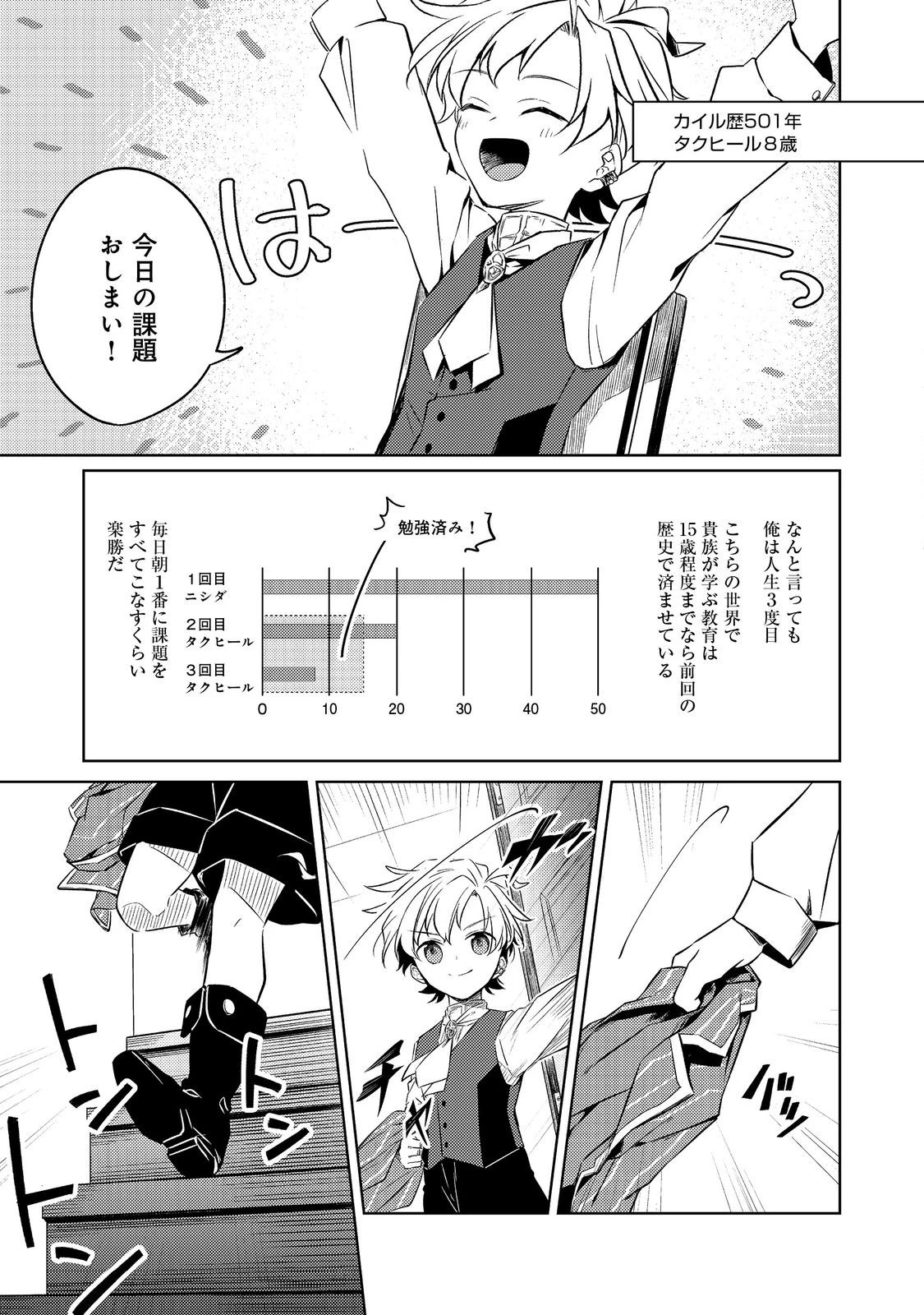 ２度目の人生、と思ったら、実は３度目だった。～歴史知識と内政努力で不幸な歴史の改変に挑みます～@COMIC 第5話 - 3