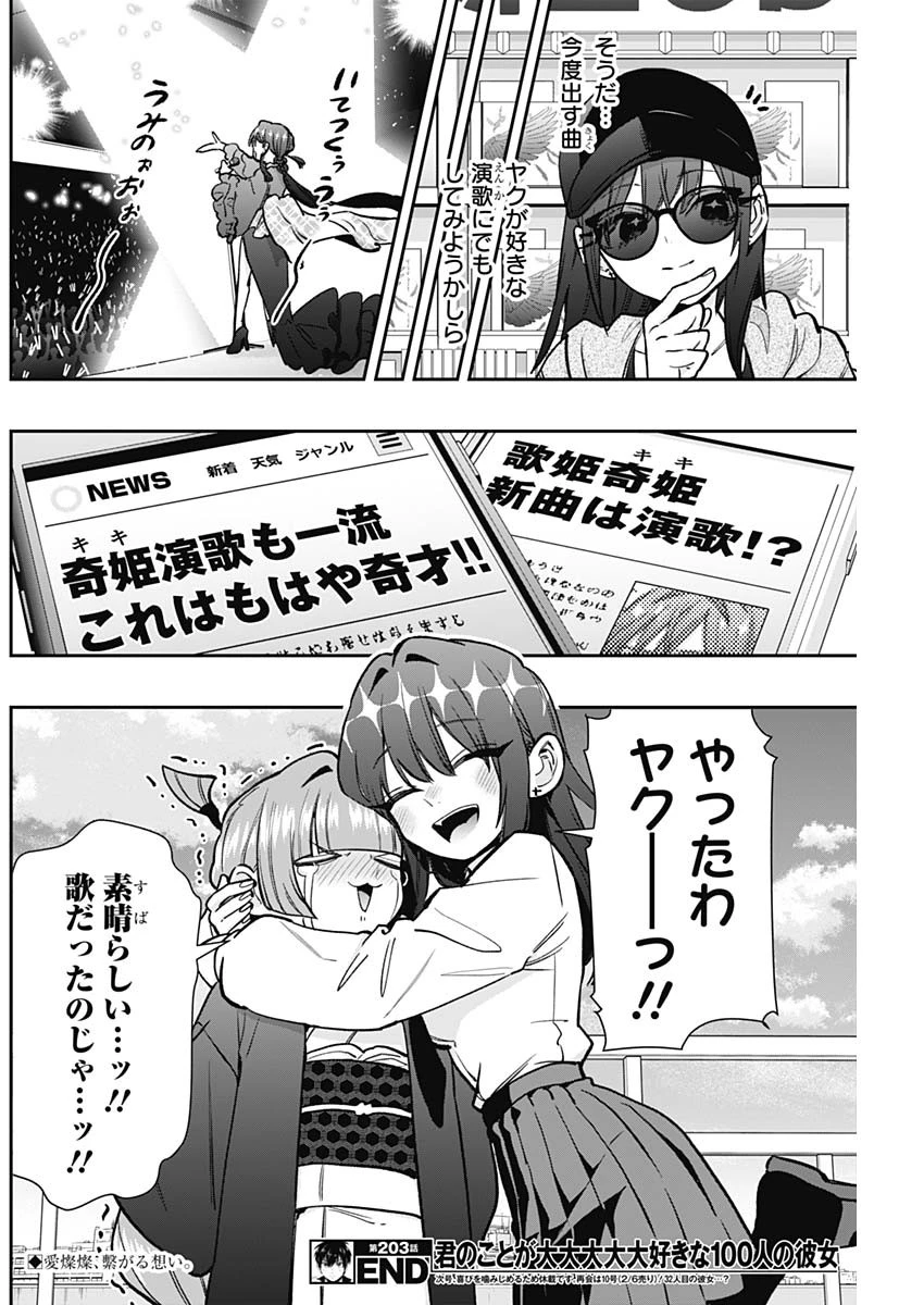 君のことが大大大大大好きな100人の彼女 第203話 - 20