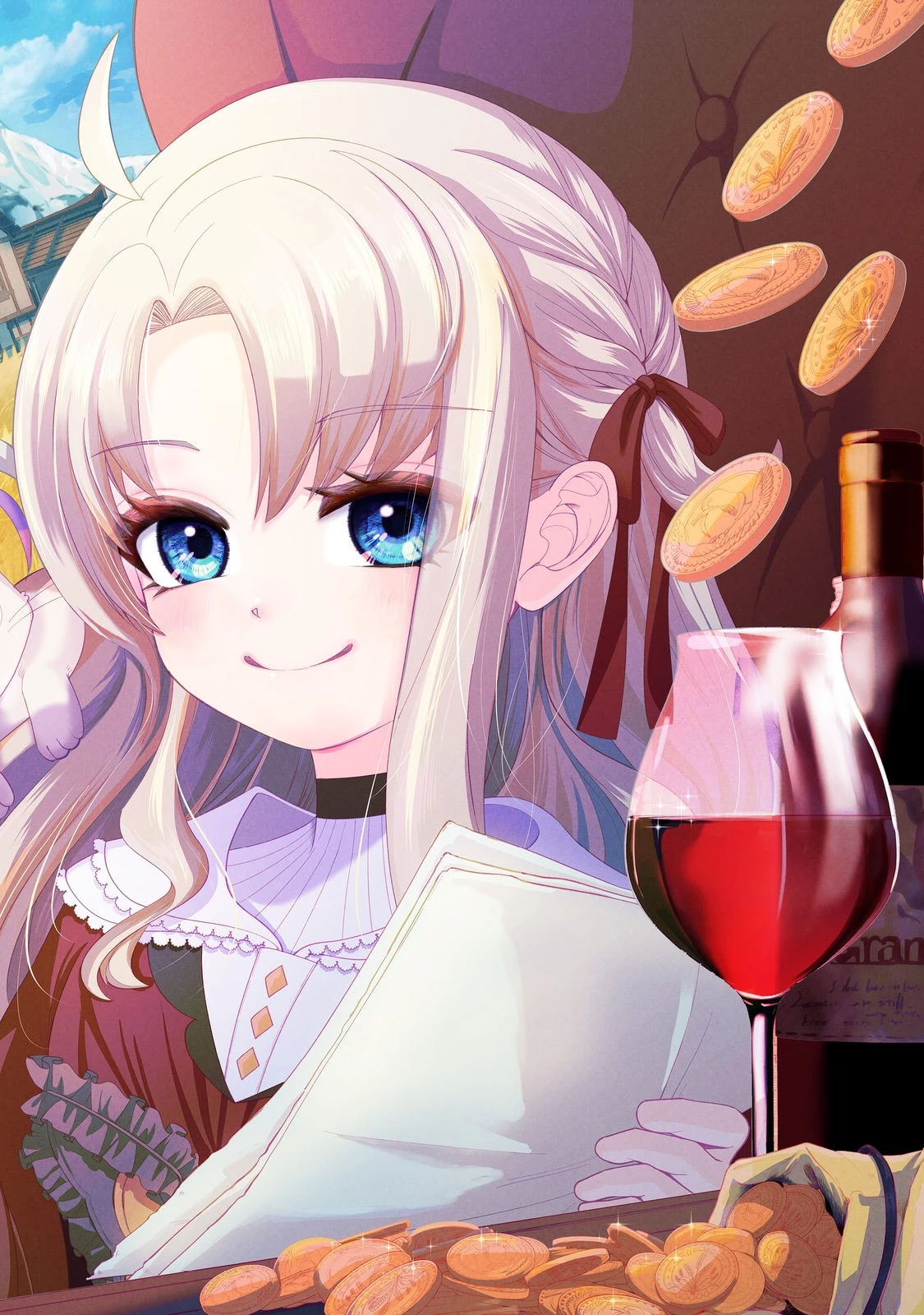 商人令嬢はお金の力で無双する@COMIC 第1話 - 2