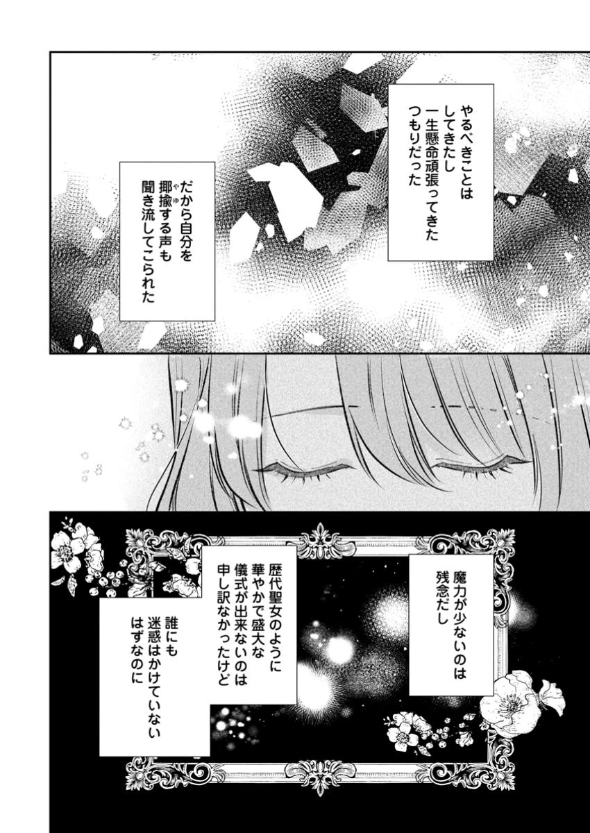 顔だけ聖女なのに、死に戻ったら冷酷だった公爵様の本音が甘すぎます! 第5.2話 - 8