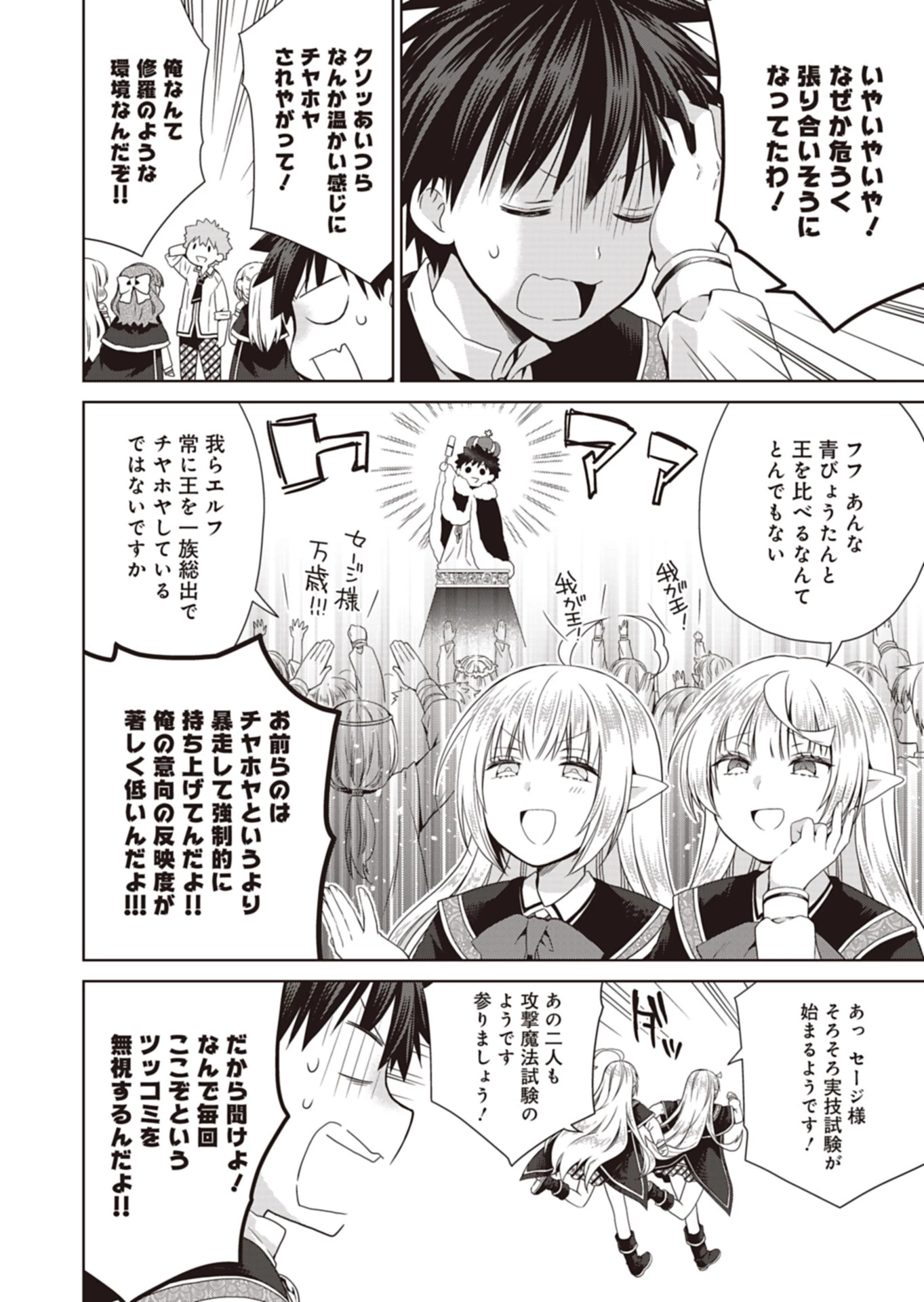 だから勝手に勇者とか覇王に認定すんのやめろよ！～エルフ族も国王様もひれ伏すほど俺は偉大な役割らしい～ 第14話 - 18