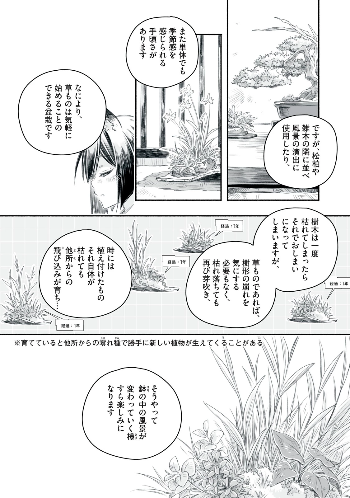 盆百千栽〜人類の寿命はたかだか100年ですが機械の私は1000年生きられるのであなたが居なくなってもこの場所で一人生きていきますからご心配なく〜 第10.1話 - 4