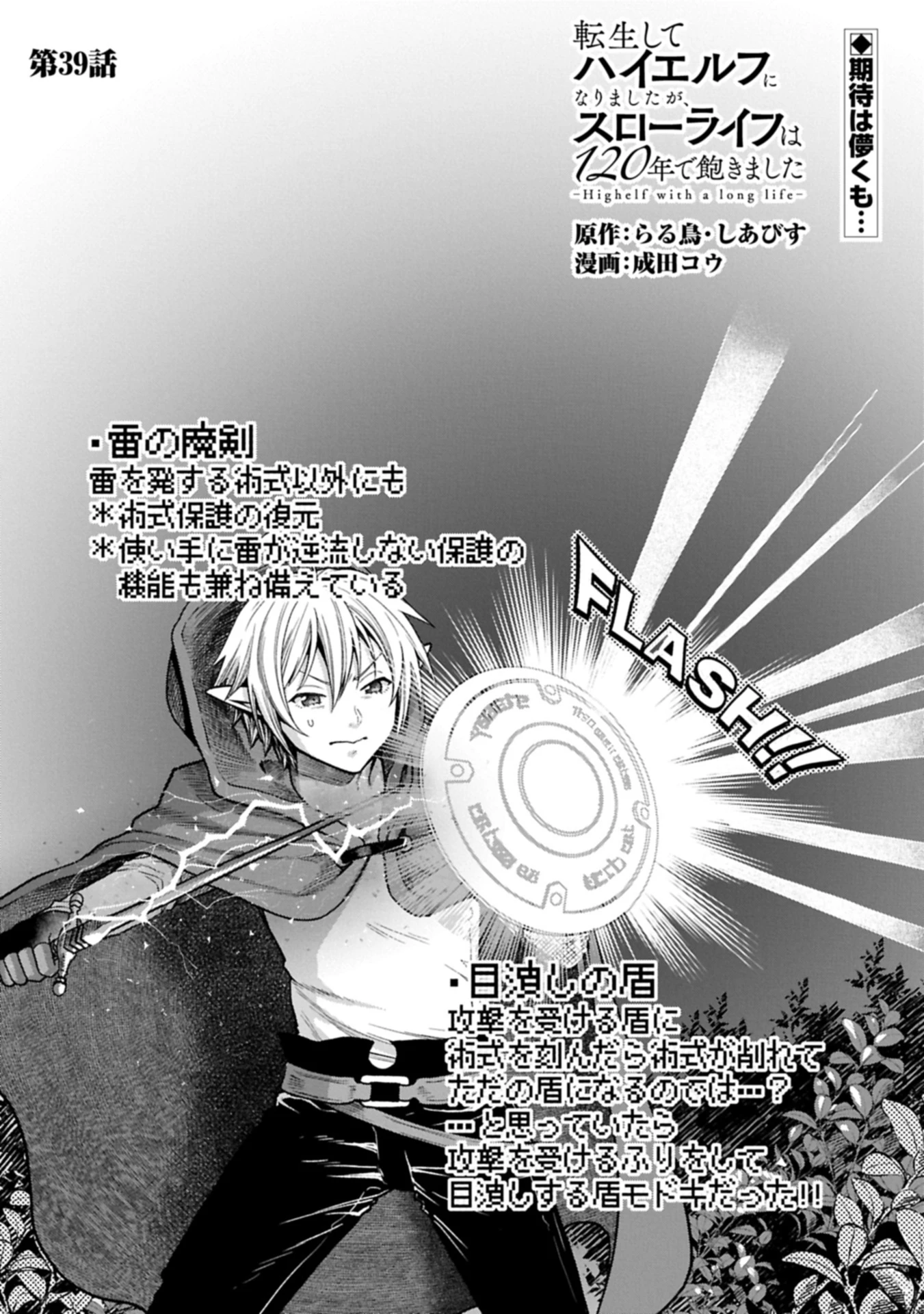 転生してハイエルフになりましたが、スローライフは120年で飽きました 第39.1話 - 1