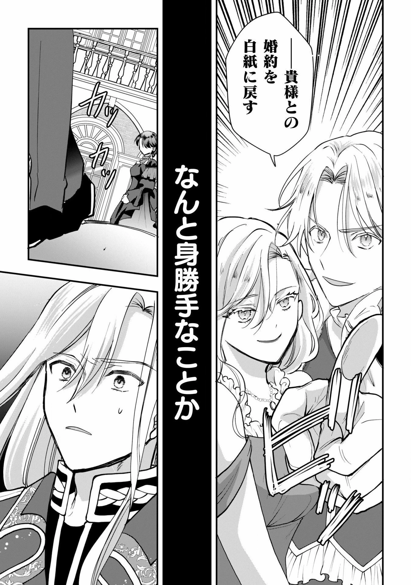 控えめ令嬢が婚約白紙を受けた次の日に新たな婚約を結んだ話 第5話 - 28