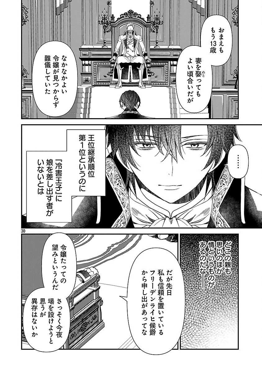 死に戻りの冷害王子が賢王と呼ばれるまで～導いたのは不器用な侯爵令嬢の祈りでした～ 第1話 - 31