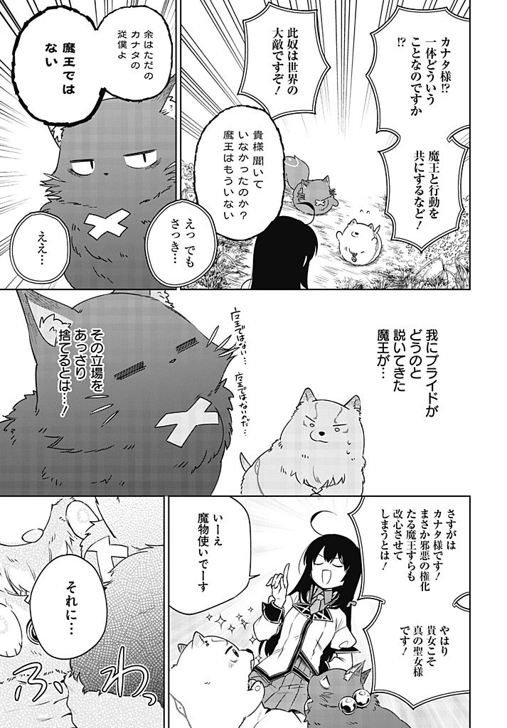 聖女さま？いいえ、通りすがりの魔物使いです！～絶対無敵の聖女はモフモフと旅をする～ 第10.2話 - 17