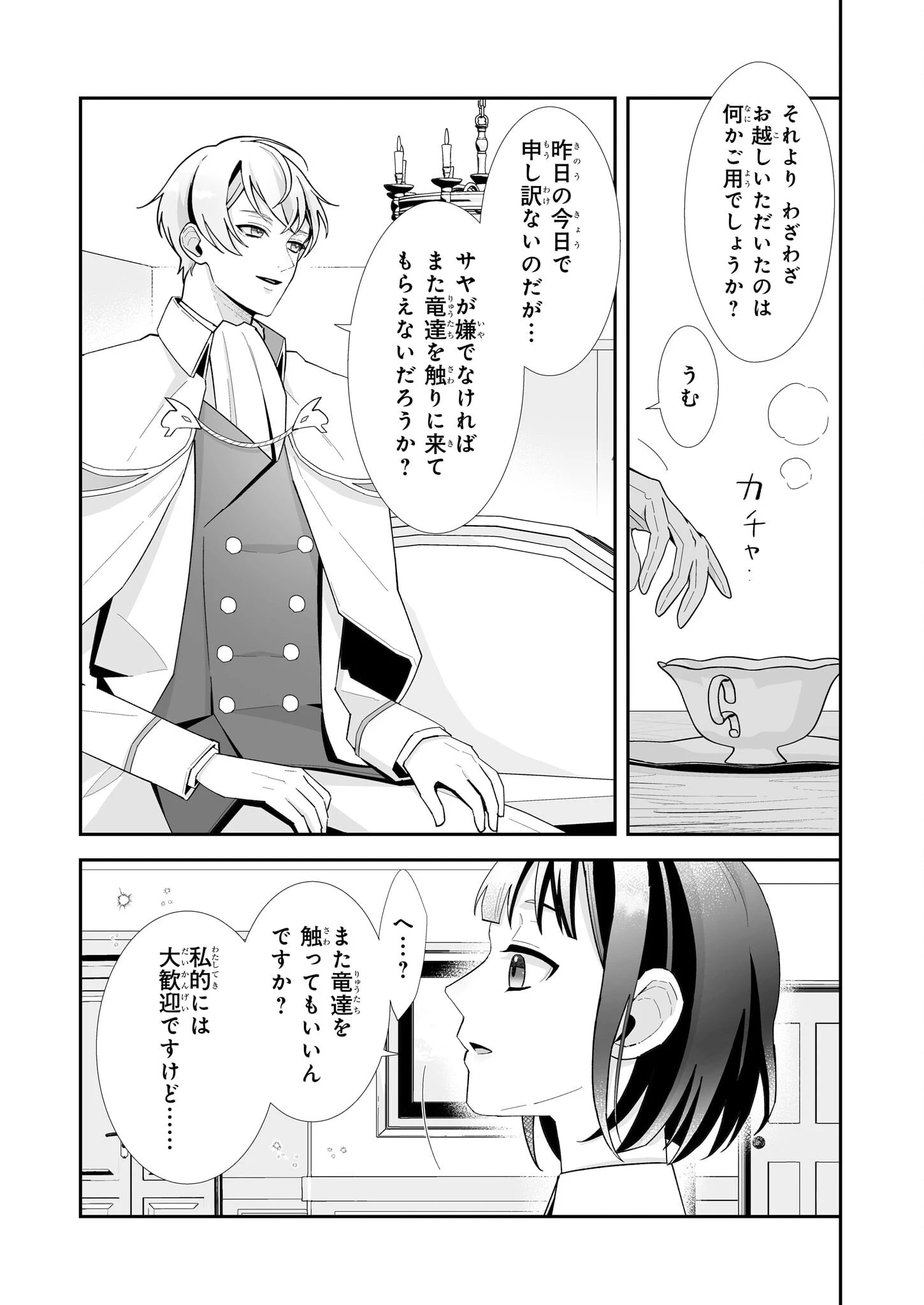 お疲れアラサーは異世界でもふもふドラゴンと騎士の世話をしています 第3話 - 7