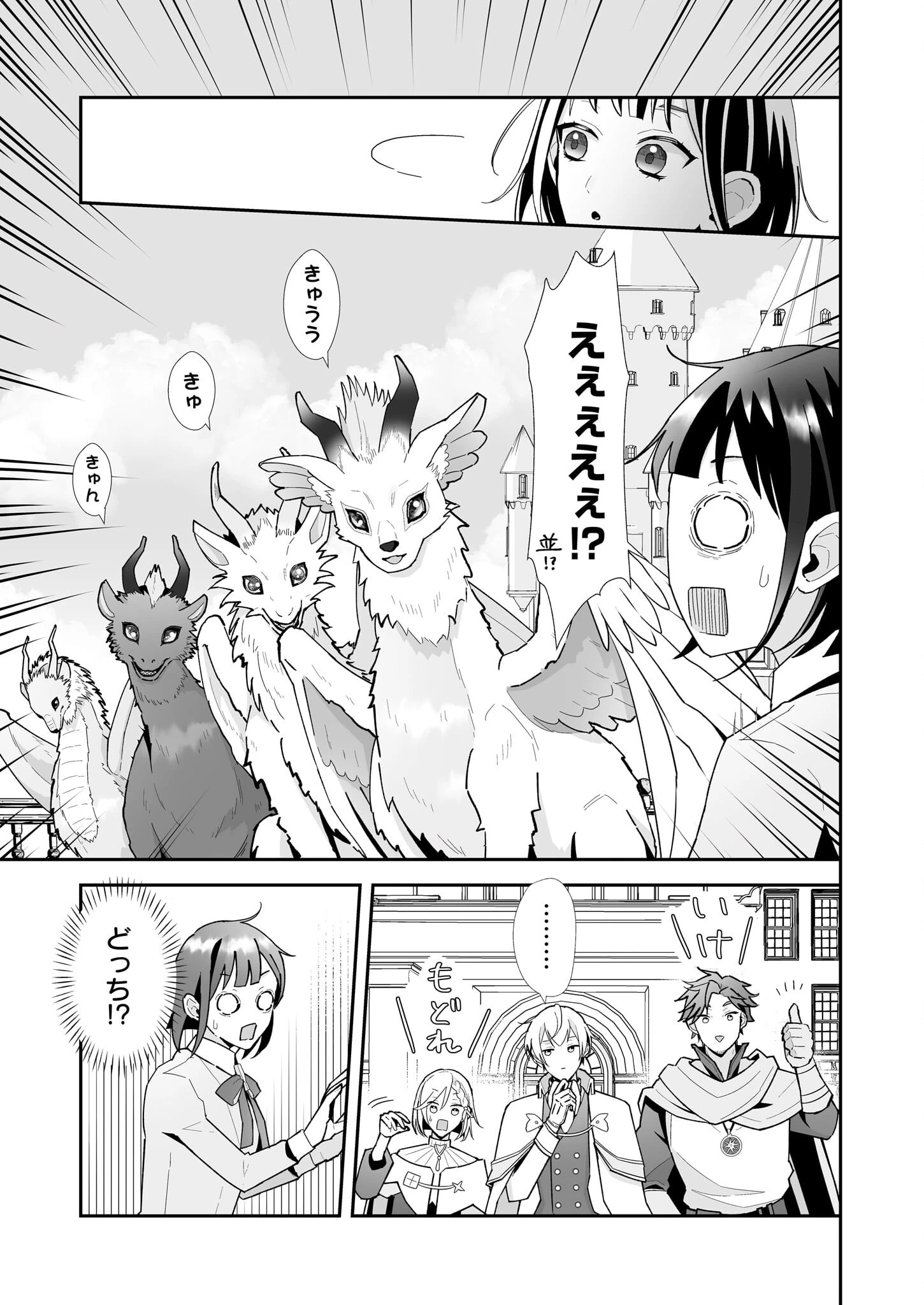 お疲れアラサーは異世界でもふもふドラゴンと騎士の世話をしています 第2話 - 25