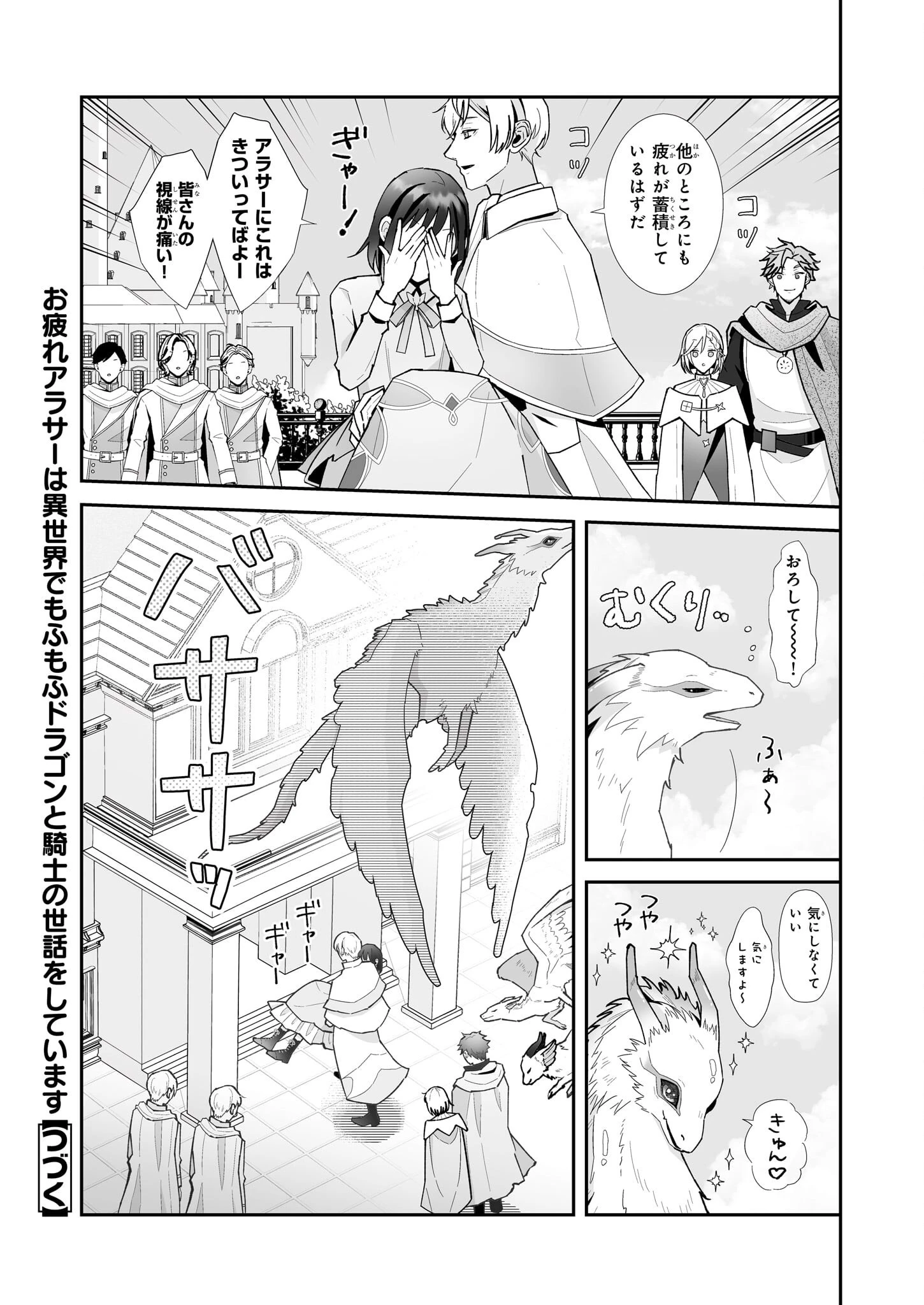 お疲れアラサーは異世界でもふもふドラゴンと騎士の世話をしています 第2話 - 31