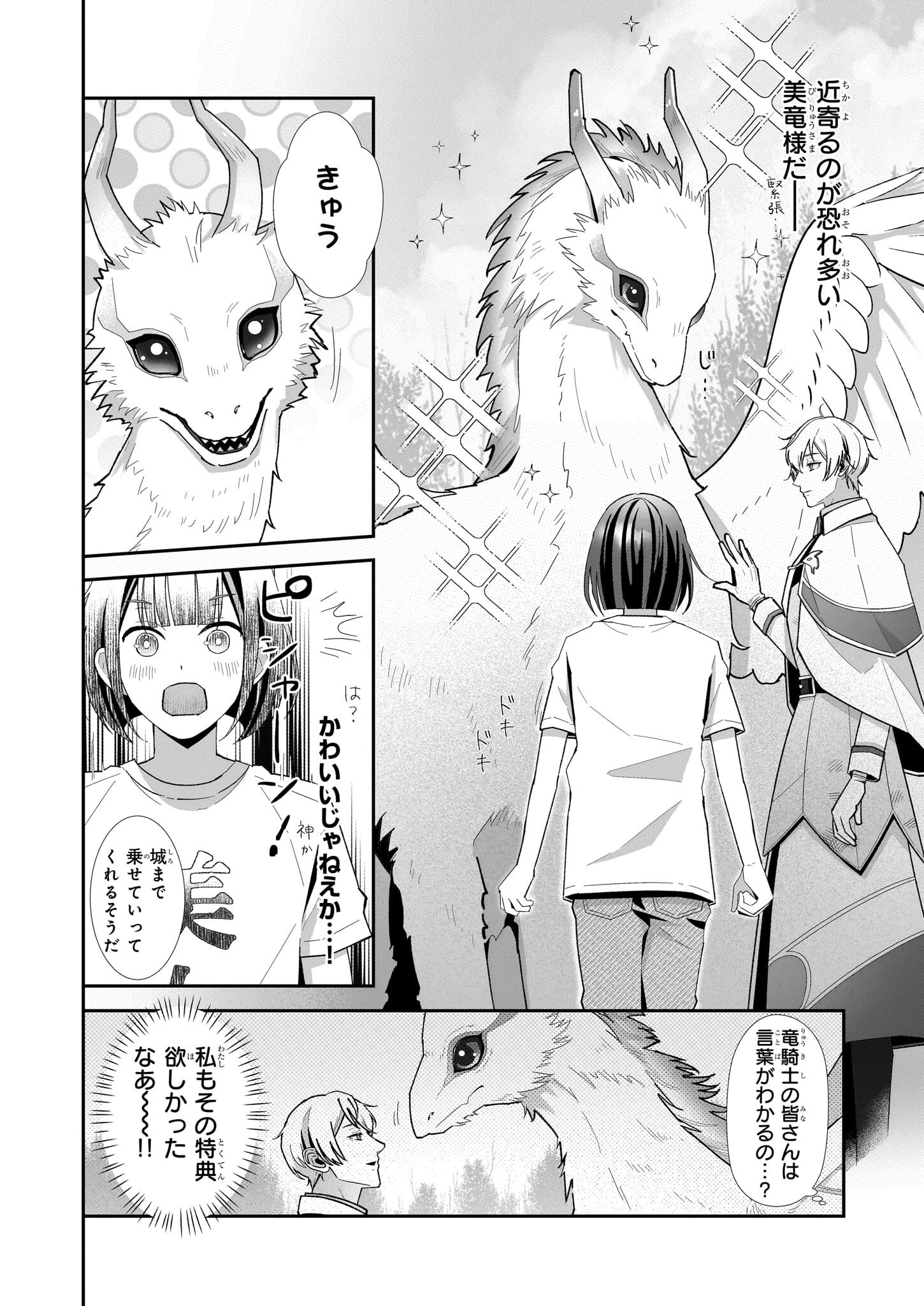 お疲れアラサーは異世界でもふもふドラゴンと騎士の世話をしています 第1話 - 20