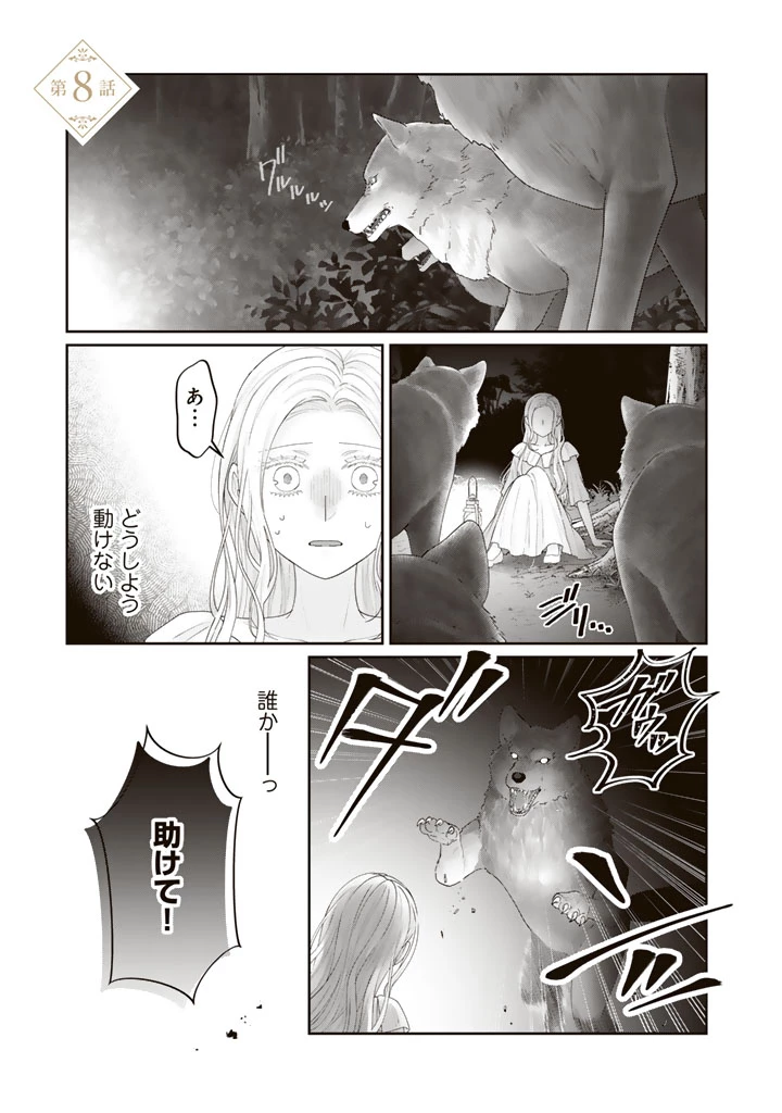 虐げられ王女に転生しましたが、竜神の加護を持つ最強騎士様に愛されて幸せです 第8話 - 1