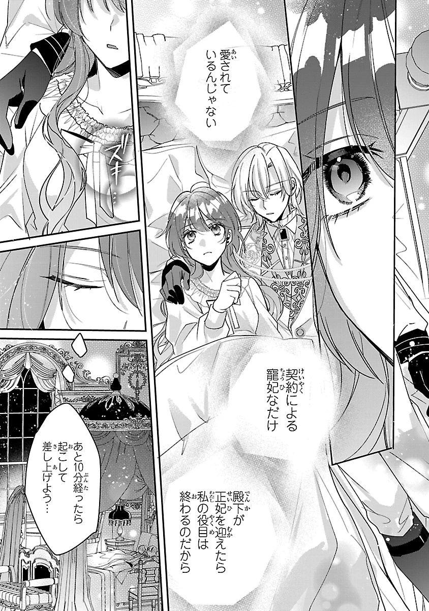 俺様王太子に拾われた崖っぷち令嬢、お飾り側妃になる…はずが溺愛されています!? 第7話 - 25