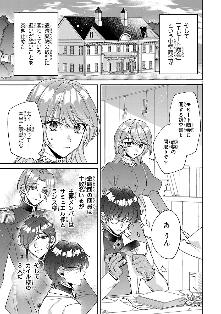 俺様王太子に拾われた崖っぷち令嬢、お飾り側妃になる…はずが溺愛されています!? 第5話 - 3