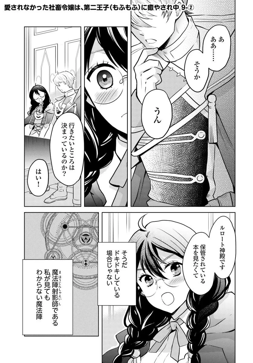 愛されなかった社畜令嬢は、第二王子(もふもふ)に癒やされ中 第9話 - 7