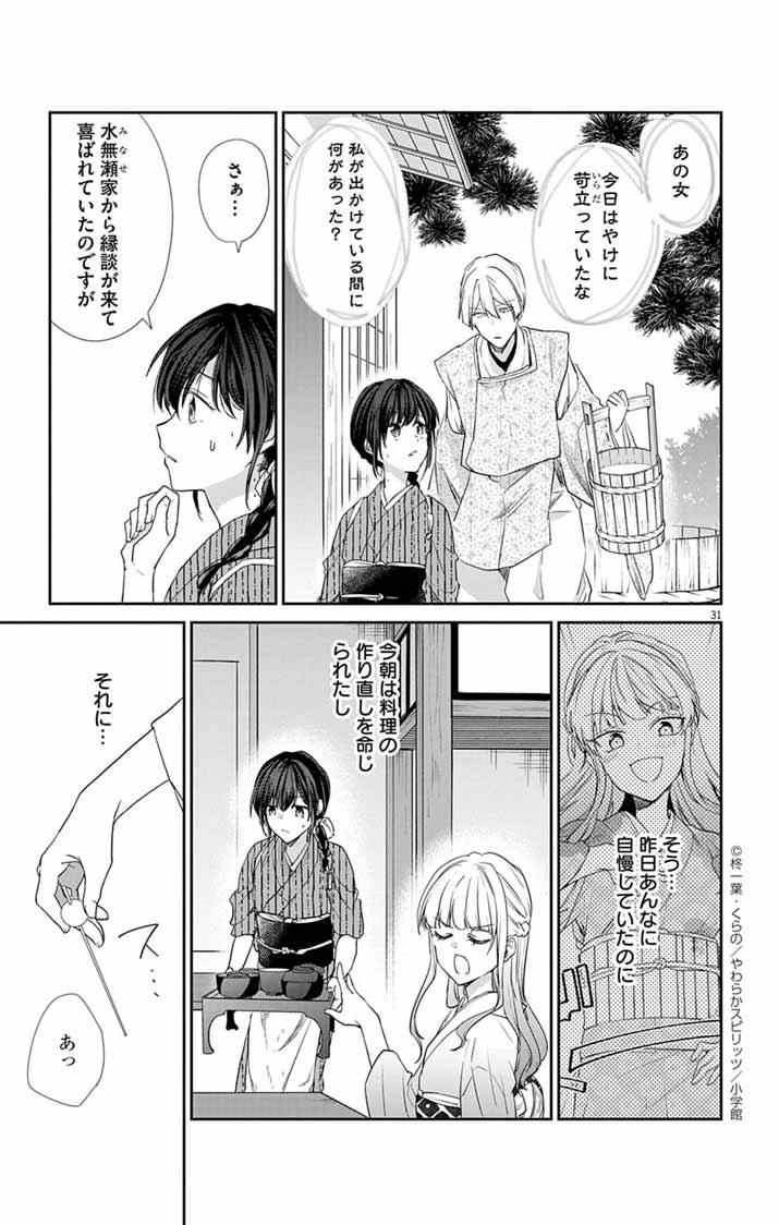 帝都の隠し巫女 ～式神付き没落令嬢は、あやかしが視えない陰陽師の使用人になる～ 第3話 - 30