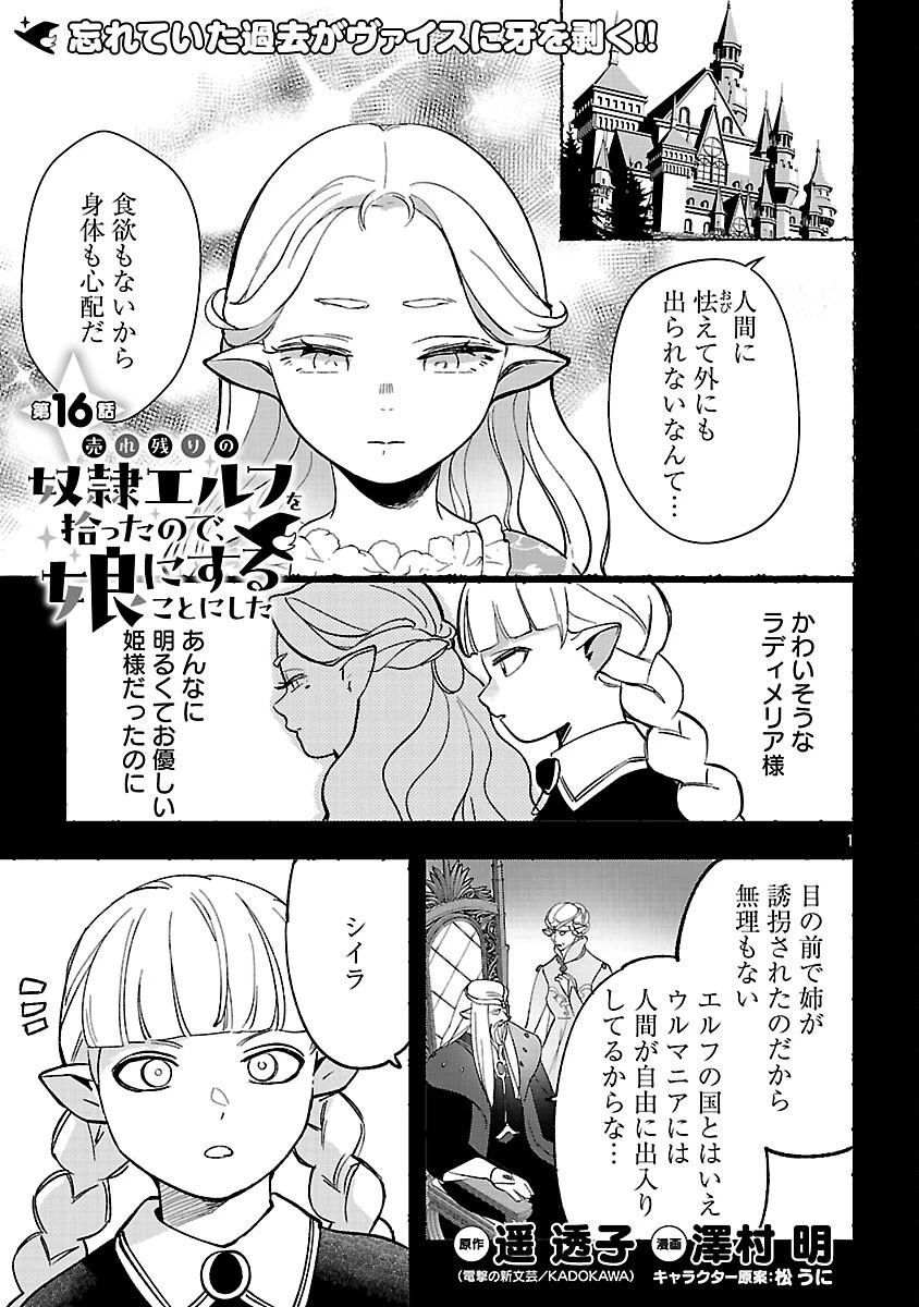 売れ残りの奴隷エルフを拾ったので、娘にすることにした 第16話 - 3