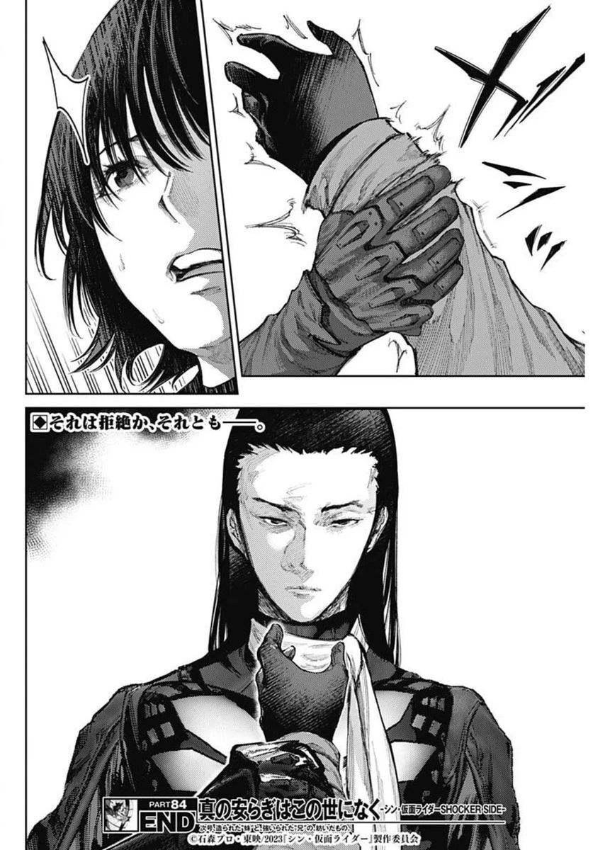 真の安らぎはこの世になく -シン・仮面ライダー SHOCKER SIDE- 第84話 - 18