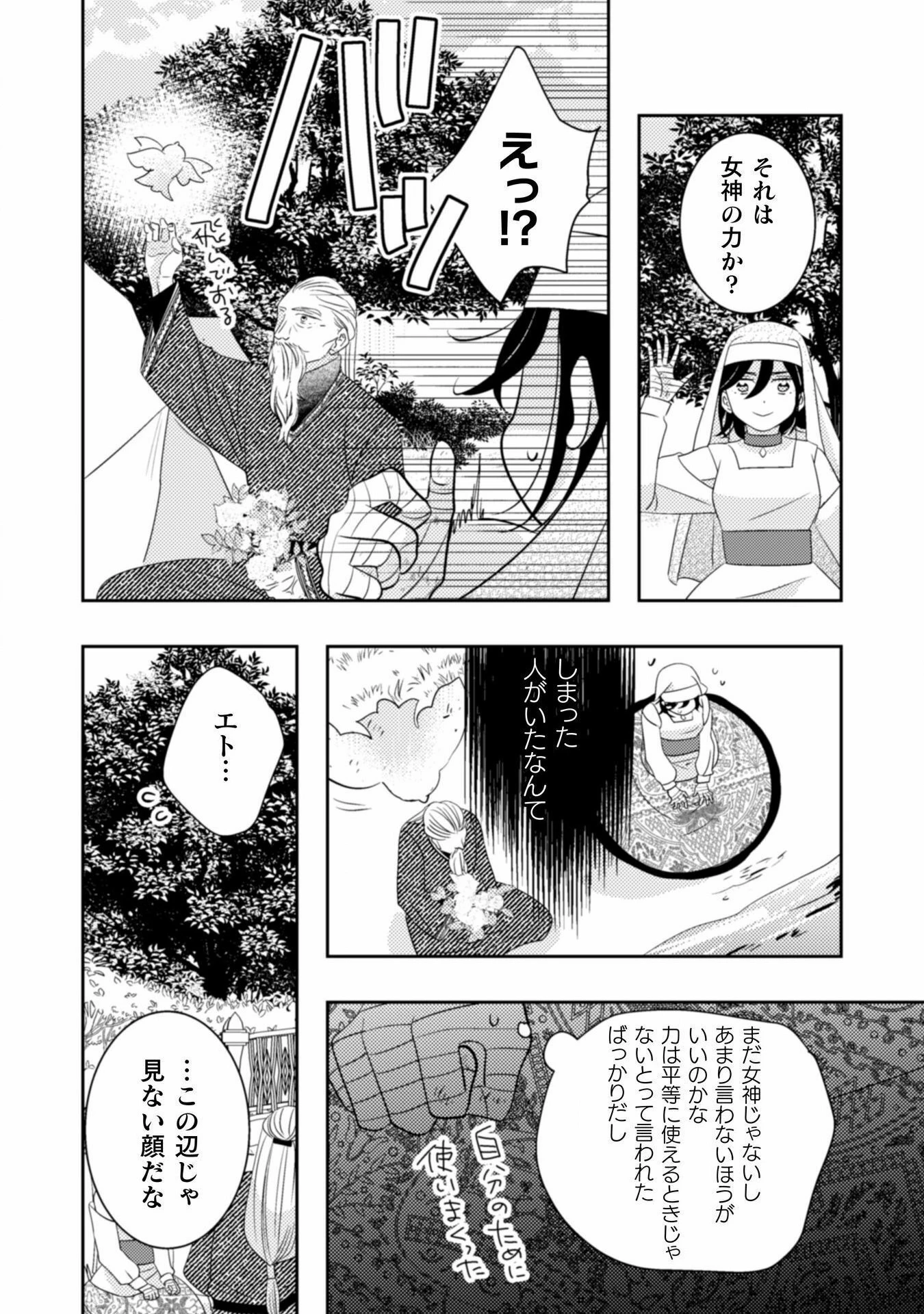 引きこもり女子は異世界召喚されて女神となる～冷酷王子の妃なんてお断りです!～ 第4話 - 11