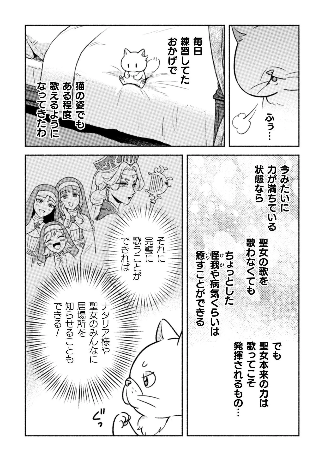 根暗騎士による溺愛満喫中のブサ猫、実は聖女です! 第6話 - 11