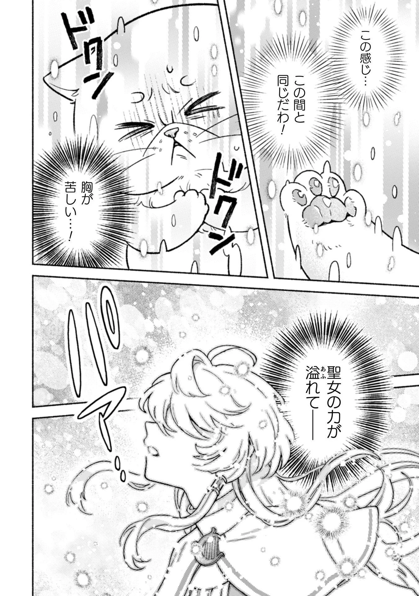 根暗騎士による溺愛満喫中のブサ猫、実は聖女です! 第6話 - 25