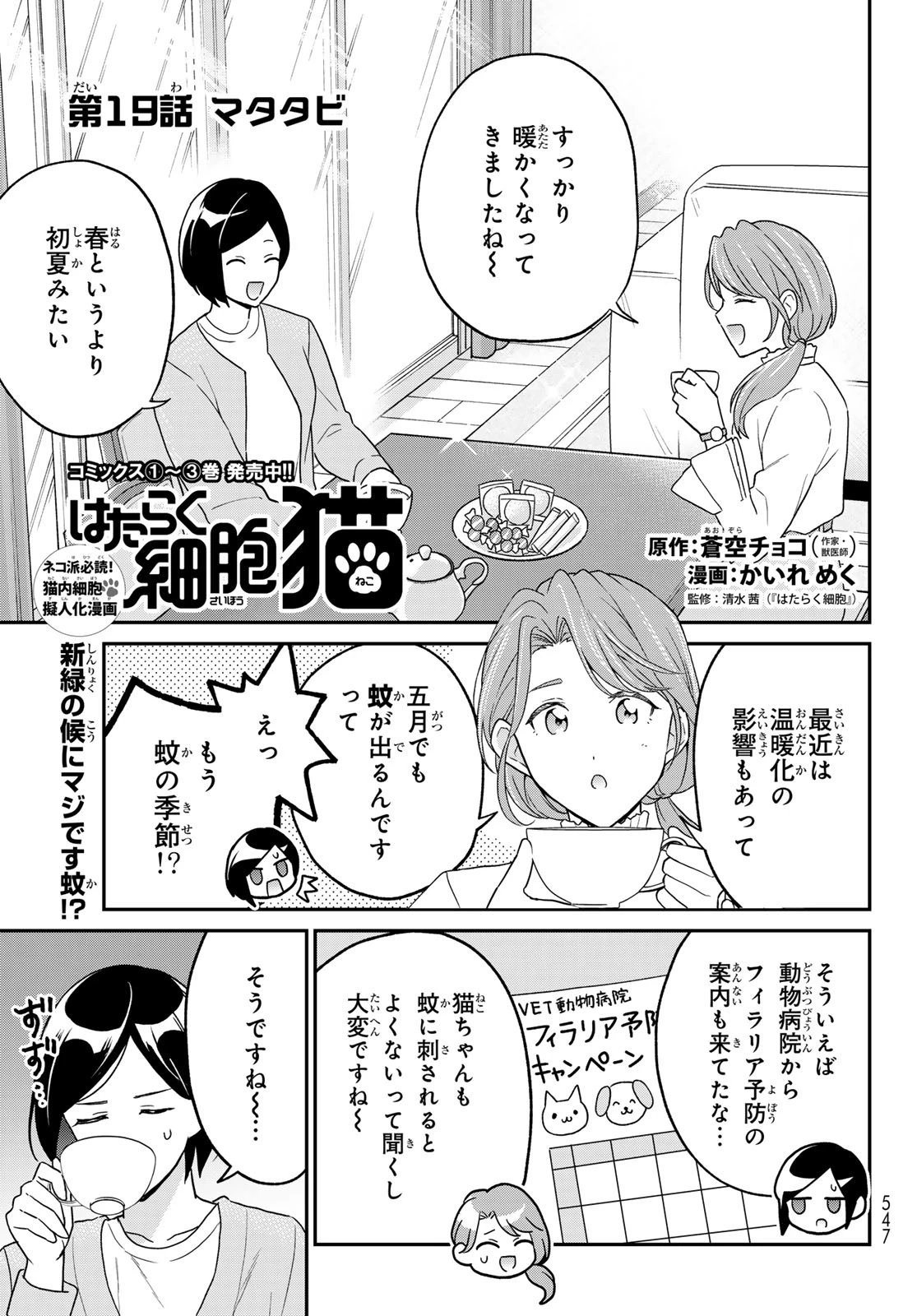はたらく細胞猫 第19話 - 1