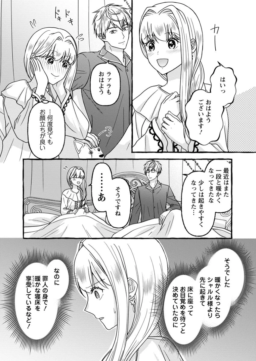 身代わりの落ちこぼれ生贄聖女は敵国王弟に溺愛される ～処刑の日はいつでしょう？ え、なぜこんなに大事にされてるんでしょうか～ 第11.3話 - 5