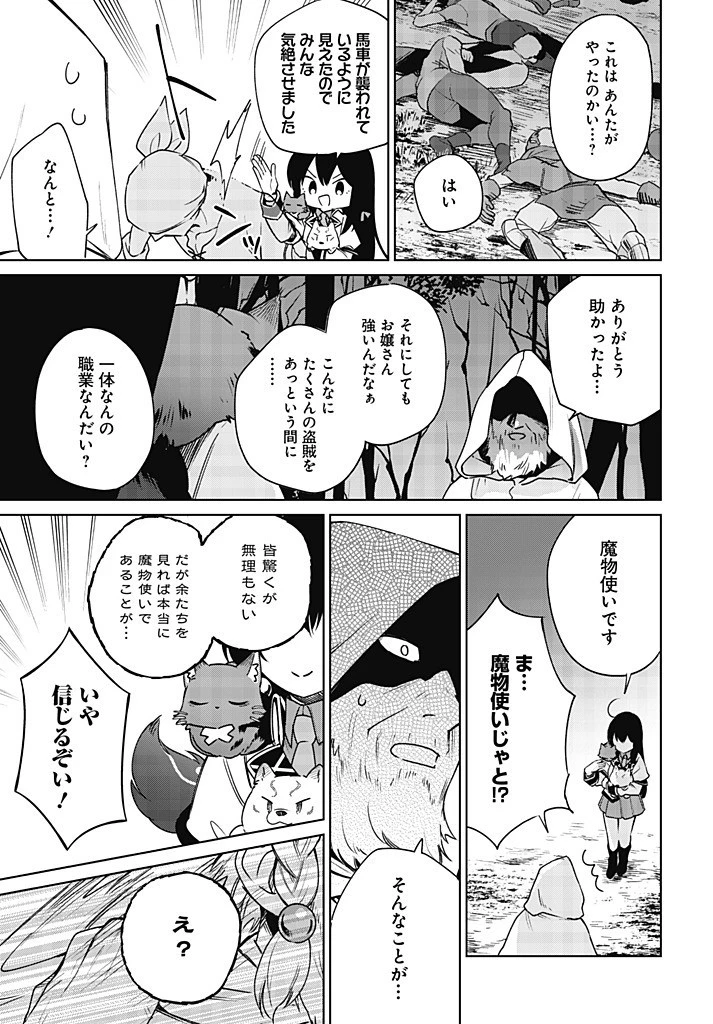 聖女さま？いいえ、通りすがりの魔物使いです！～絶対無敵の聖女はモフモフと旅をする～ 第11.1話 - 13