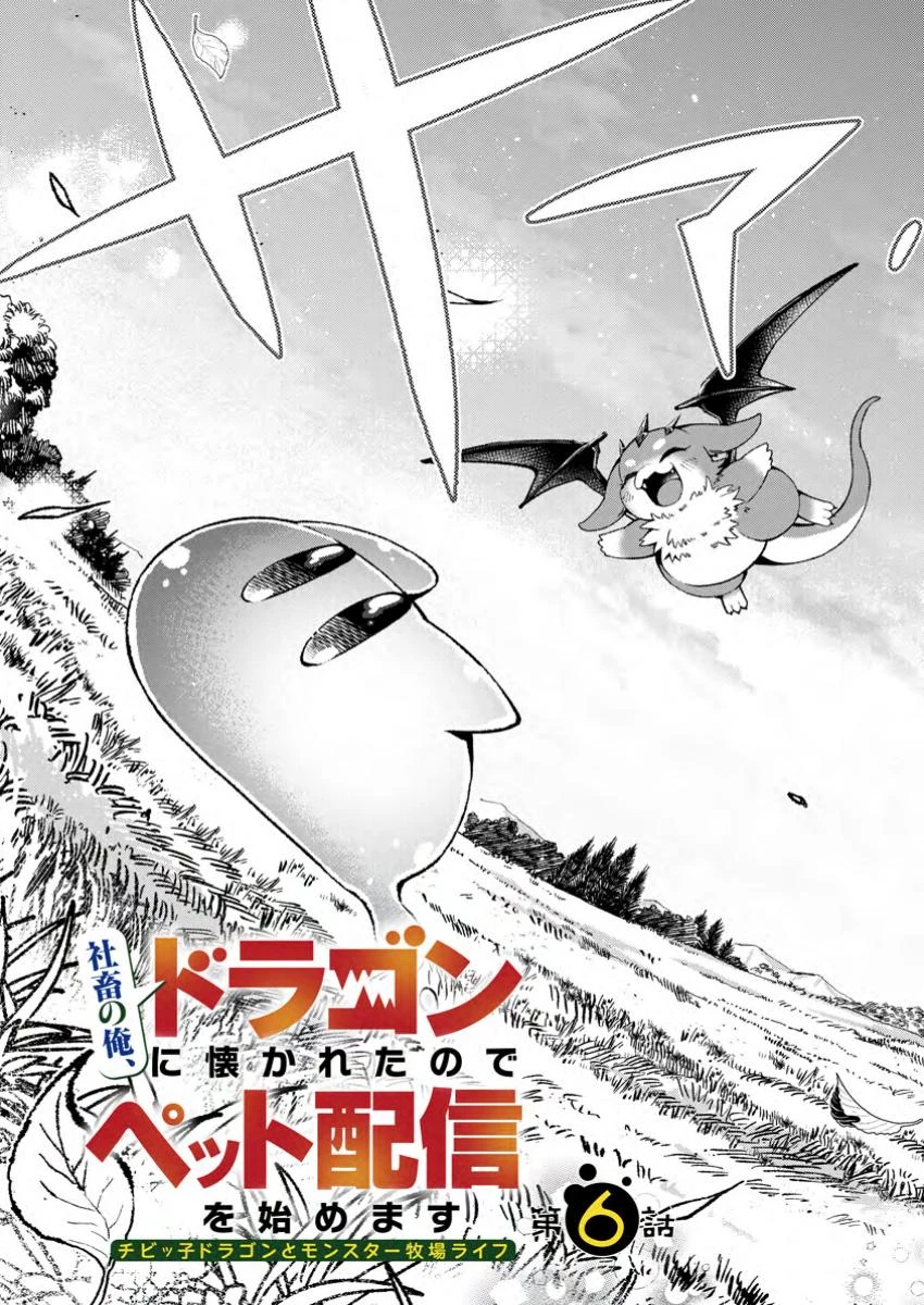 社畜の俺、ドラゴンに懐かれたのでペット配信を始めます～チビッ子ドラゴンとモンスター牧場ライフ～ 第6.1話 - 3