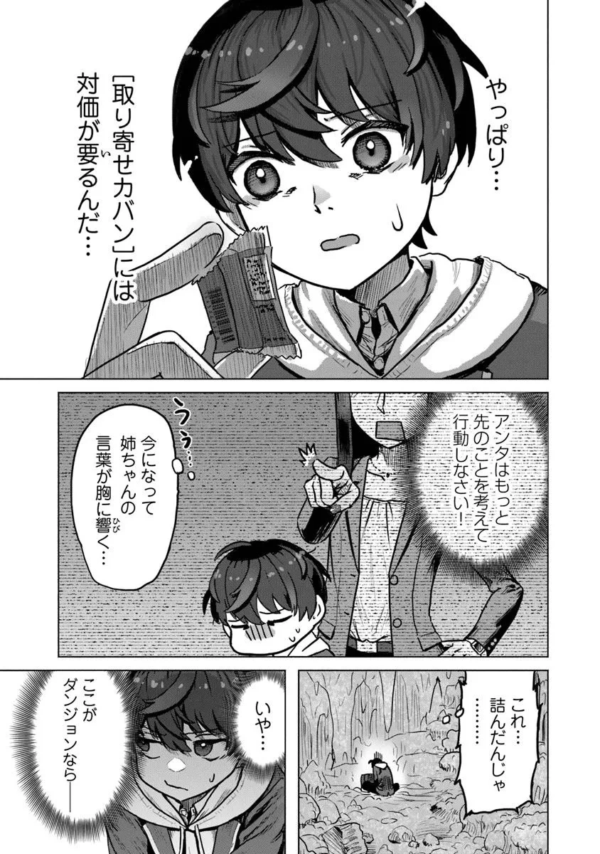 カバンの勇者の異世界のんびり旅 ～実は「カバン」は何でも吸収できるし、日本から何でも取り寄せができるチート武器でした～ 第2話 - 7